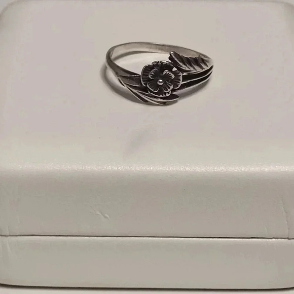 Sterling Boma 🌹Rose🌹 Ring 7.5 - Picture 5 of 5